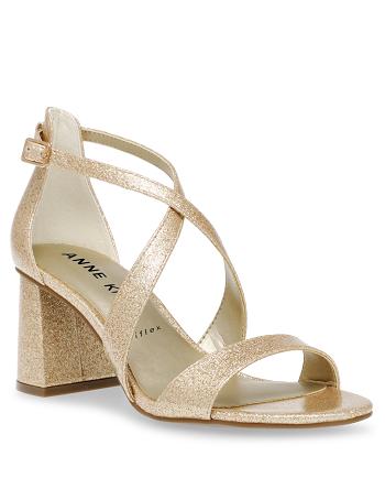 Anne Klein Armaretta Dress Heels Gold | AUQCS89114