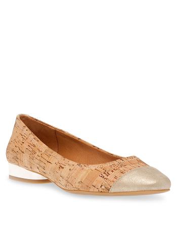 Anne Klein Carlie Flats Gold | QAUWA81996