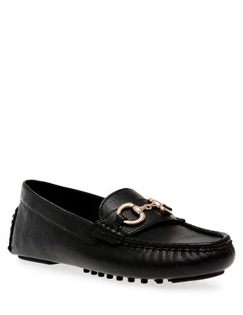 Anne Klein Celeste Moc Flats Black | QAUWA44090