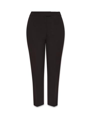 Anne Klein Contour Stretch Bowie Pant Plus Size Black | MAUHR89271