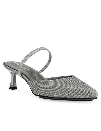 Anne Klein Iella Convertible Sling Back Heels Blue Grey | XAUBH40751