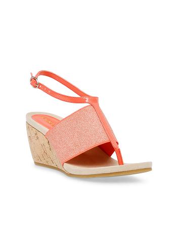 Anne Klein Ivana Wedge Best Sellers orange | UAUTG75829