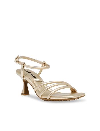 Anne Klein Jelyssa Sandals Gold | AUJVR96734