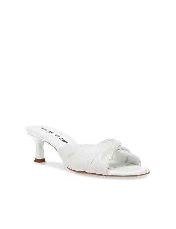 Anne Klein Lauraly Kitten Heels White | BAUSO70451