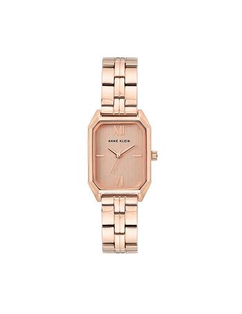 Anne Klein Octagonal Shaped Metal Bracelet Watch Best Sellers Rose / Gold | EAUVG57989