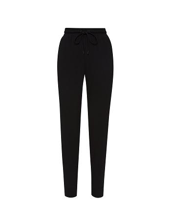 Anne Klein Serenity Knit Pull-On Jogger Bottoms Black | GAUEC64975