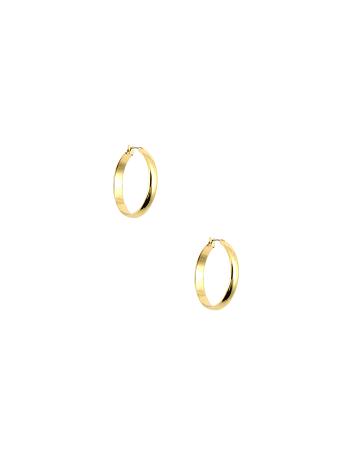 Anne Klein Small Gold-Tone Hoop Earrings Gold | BAUSO21061