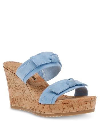 Anne Klein Wiona Wedges Blue | TAUWZ45062