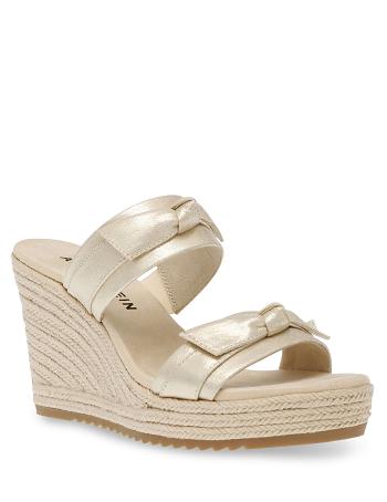 Anne Klein Wiona Wedges Gold | LAUSX26896