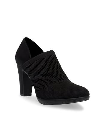 Anne Klein Xenom Heel Boots Black | AUJBT60257