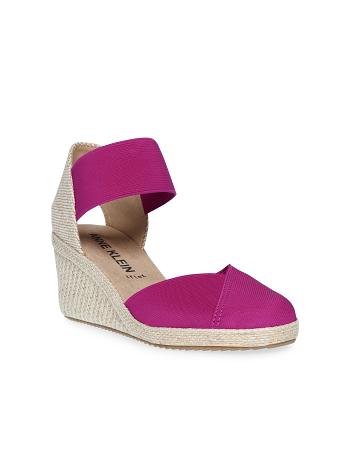 Anne Klein Zoey Round Toe Espadrilles Wedges Pink | AUNEJ70202