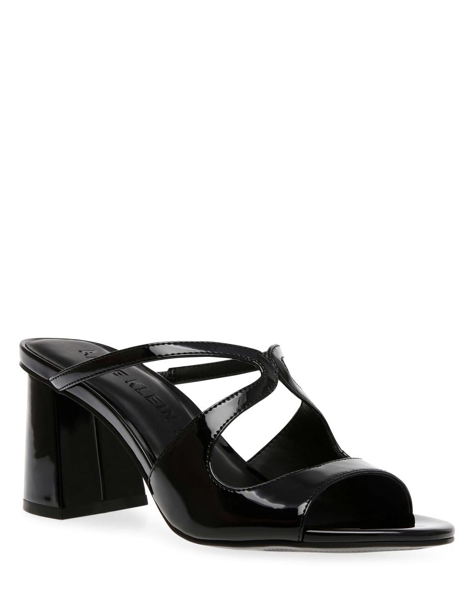 Anne Klein Aida Dress Sandal Heels Black | AUJKU88931