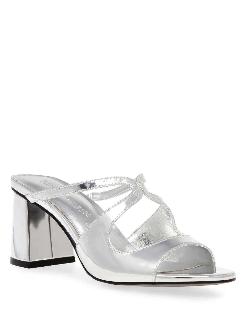 Anne Klein Aida Dress Sandal Heels Silver | XAUGW91222