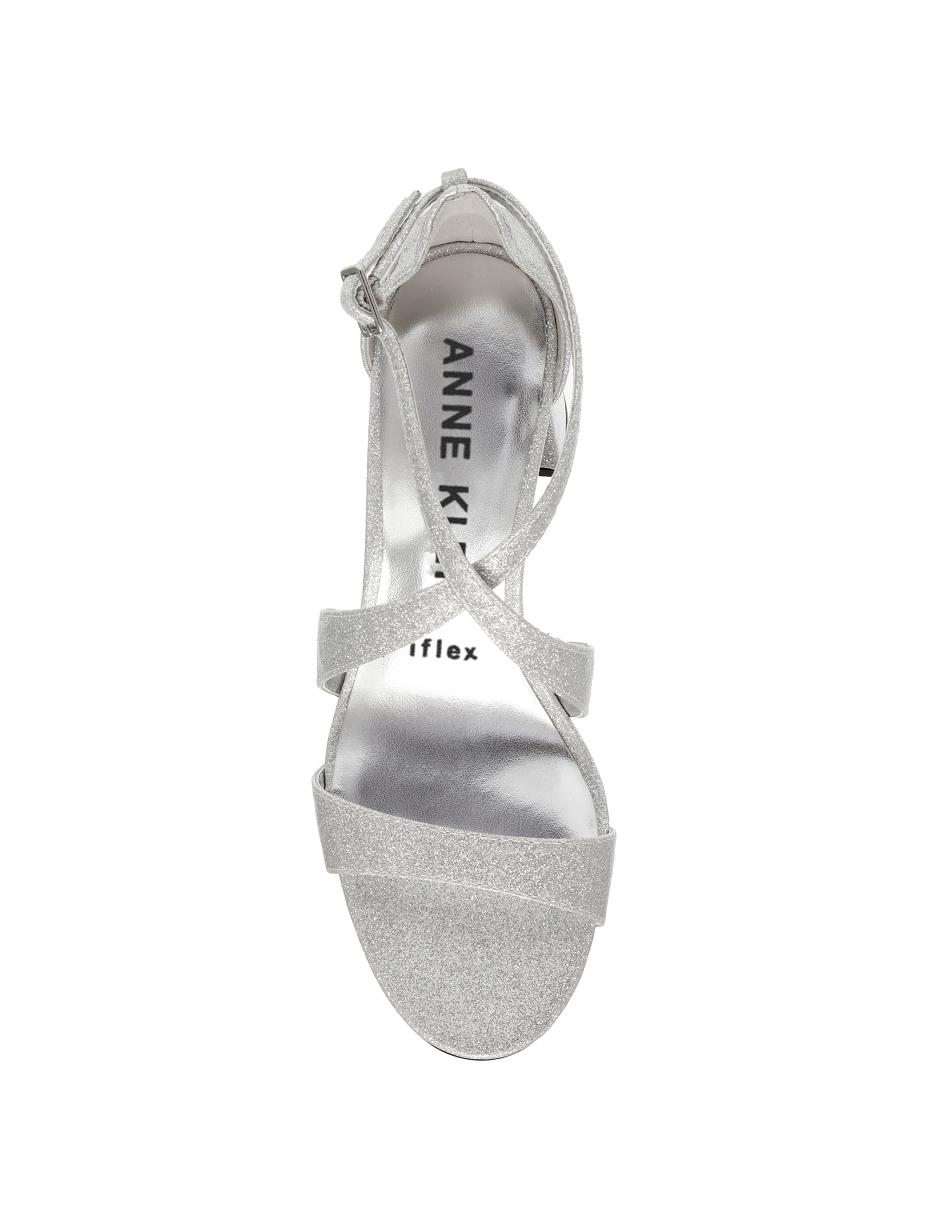 Anne Klein Armaretta Dress Heels Silver | SAUVO52955