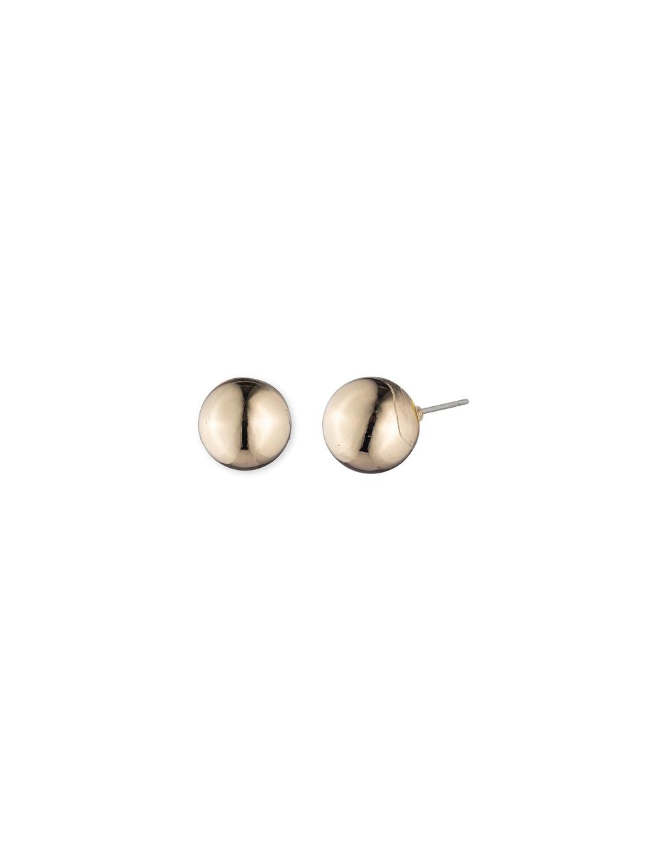 Anne Klein Ball Stud Earrings Gold / Silver | YAUGT74235