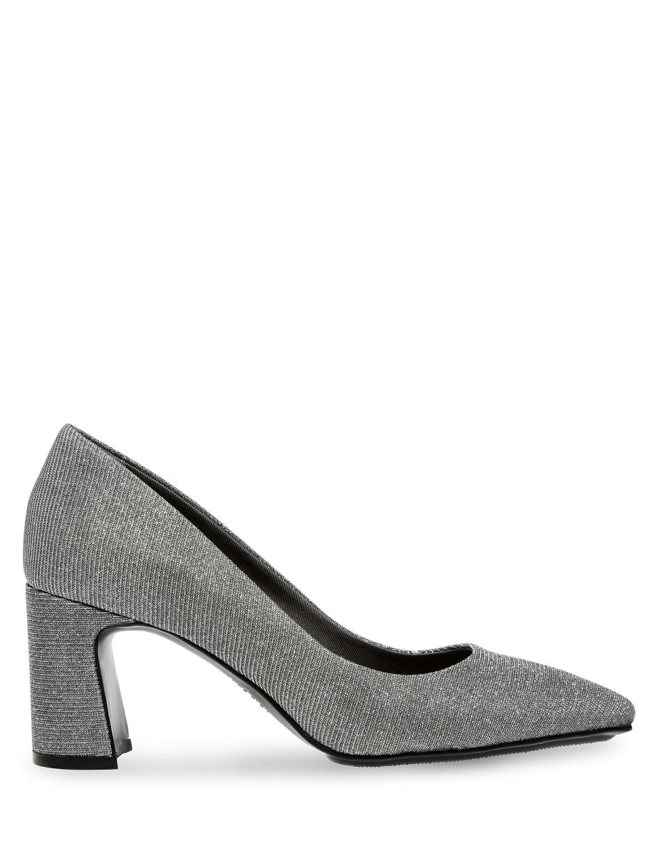 Anne Klein Benedette Pumps Heels Silver | EAUVG79407