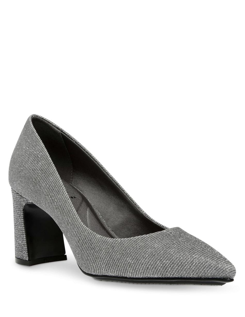 Anne Klein Benedette Pumps Heels Silver | EAUVG79407