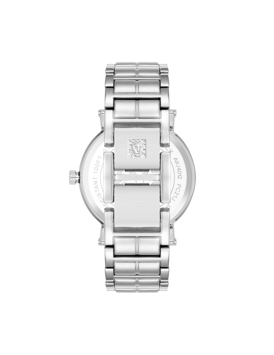 Anne Klein Boyfriend Everyday Bracelet Watch Metals Silver | AUEGJ85935