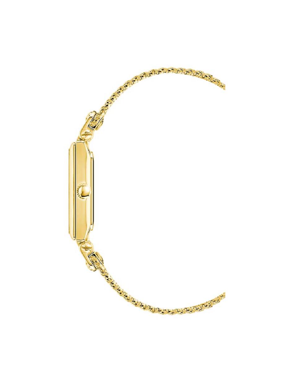 Anne Klein Case Mesh Bracelet Watch Rectangular Gold | QAUWA50319