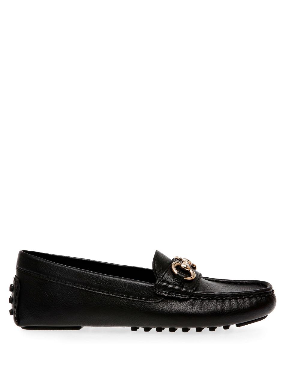 Anne Klein Celeste Moc Flats Black | QAUWA44090