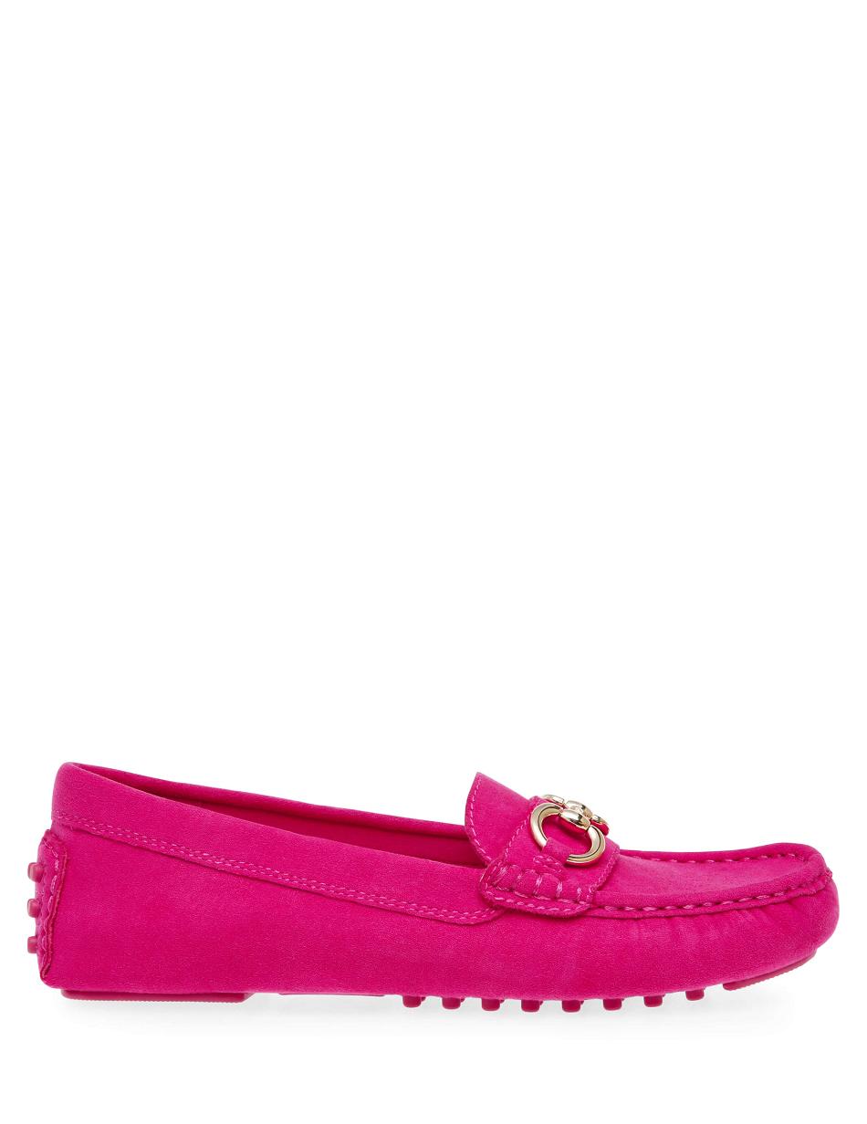 Anne Klein Celeste Moc Flats Pink | AUNEJ53655