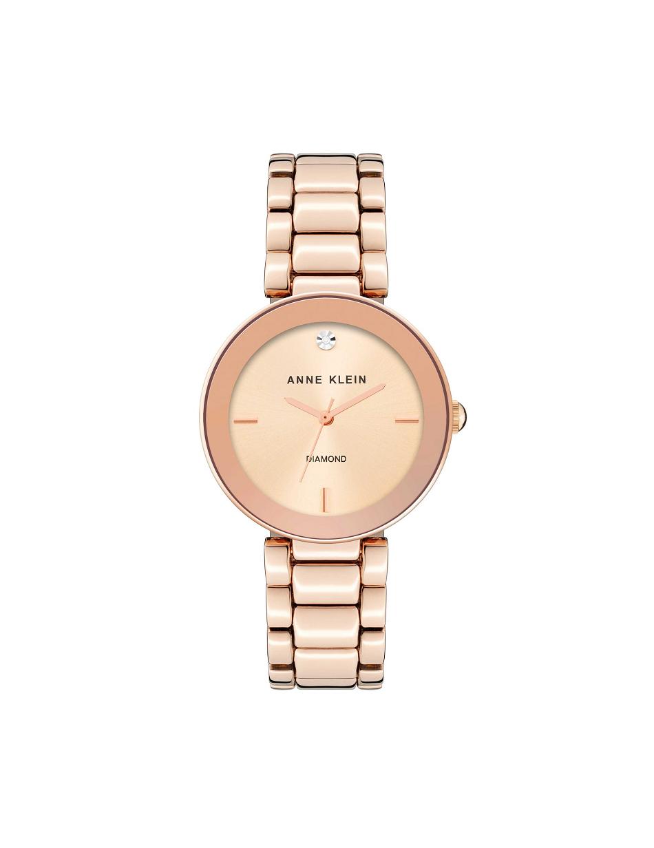 Anne Klein Diamond Dial Bracelet Watch Best Sellers Rose / Gold | SAUNY31641