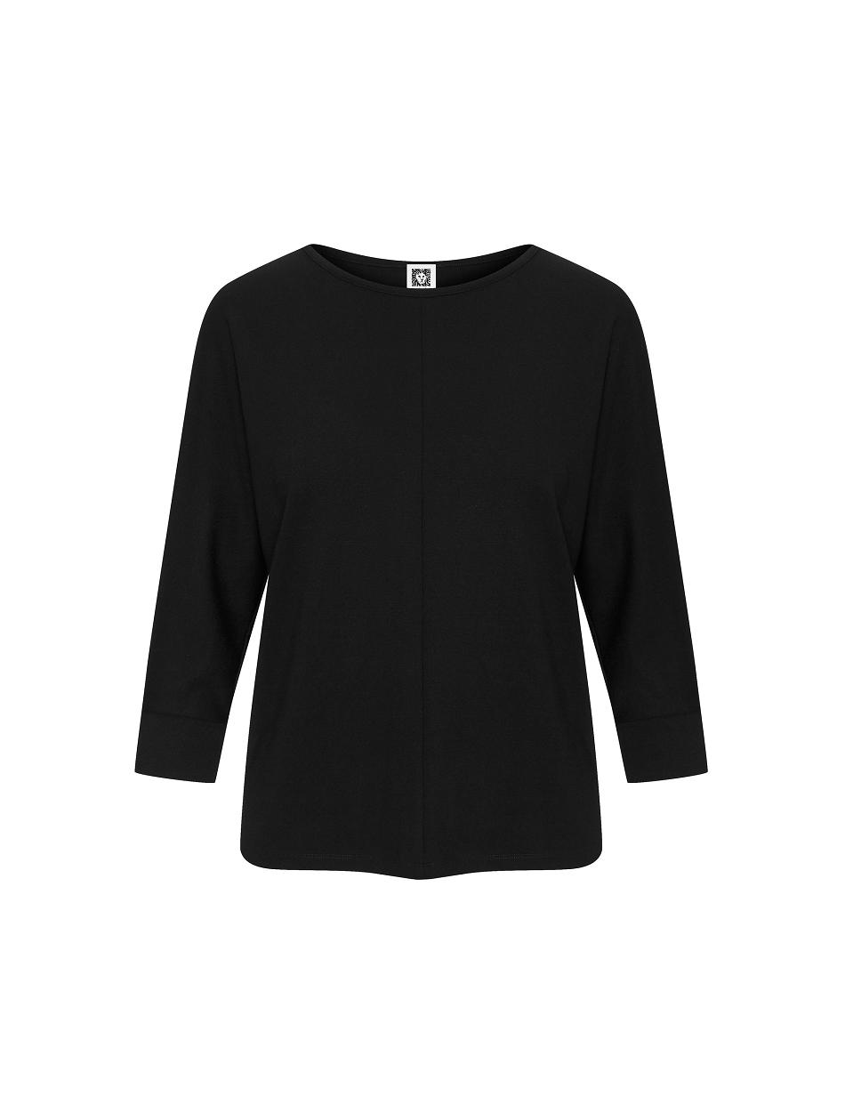 Anne Klein Dolman Seam Pullover Best Sellers Black | QAUUV94369