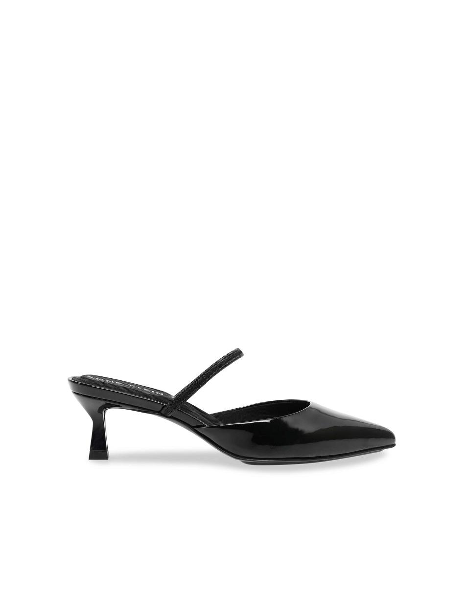 Anne Klein Iella Convertible Pump Heels Black | QAUUV97863