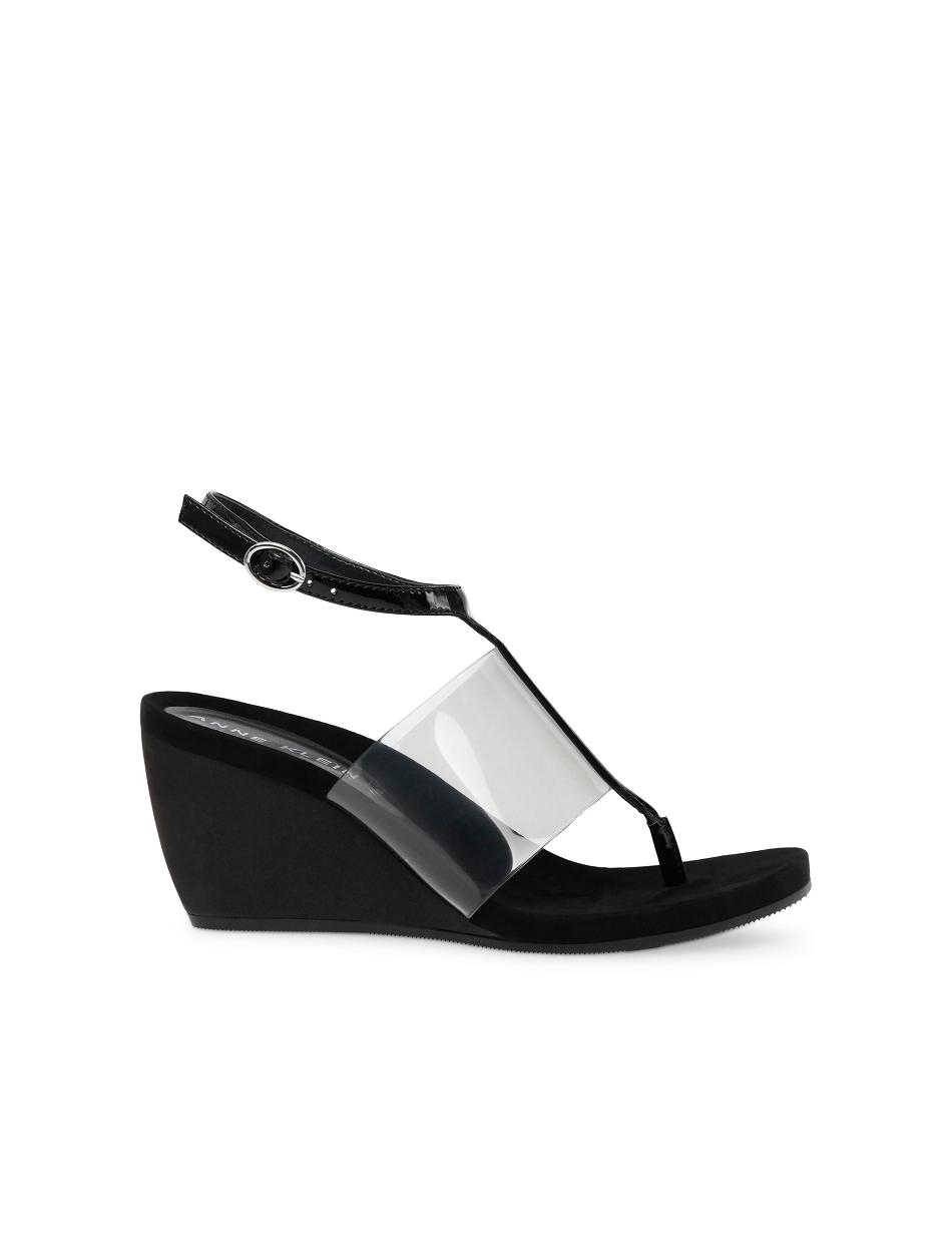 Anne Klein Ivana Wedge Best Sellers Black | AUIIZ70478