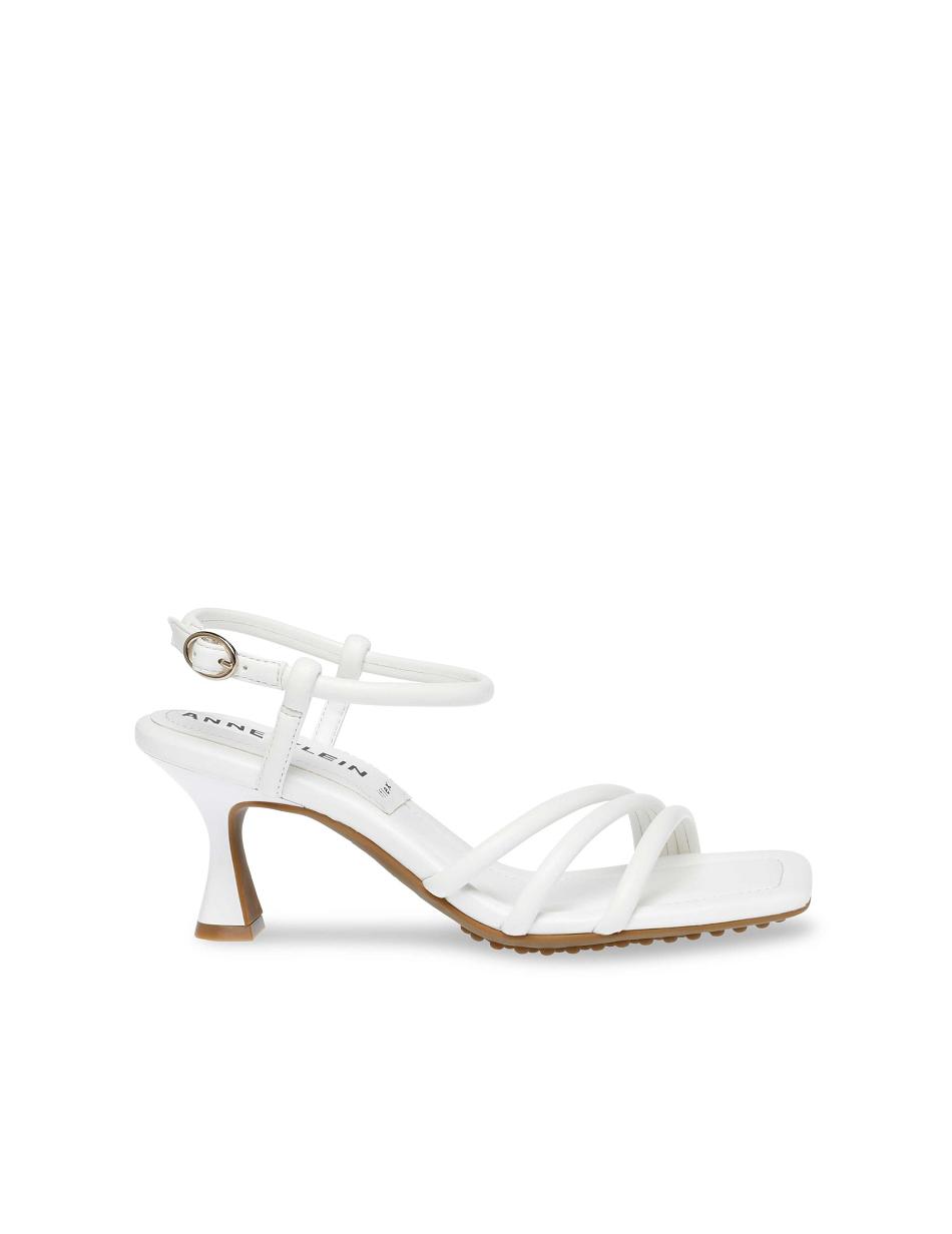 Anne Klein Jelyssa Sandal Heels White | AAUDF30263