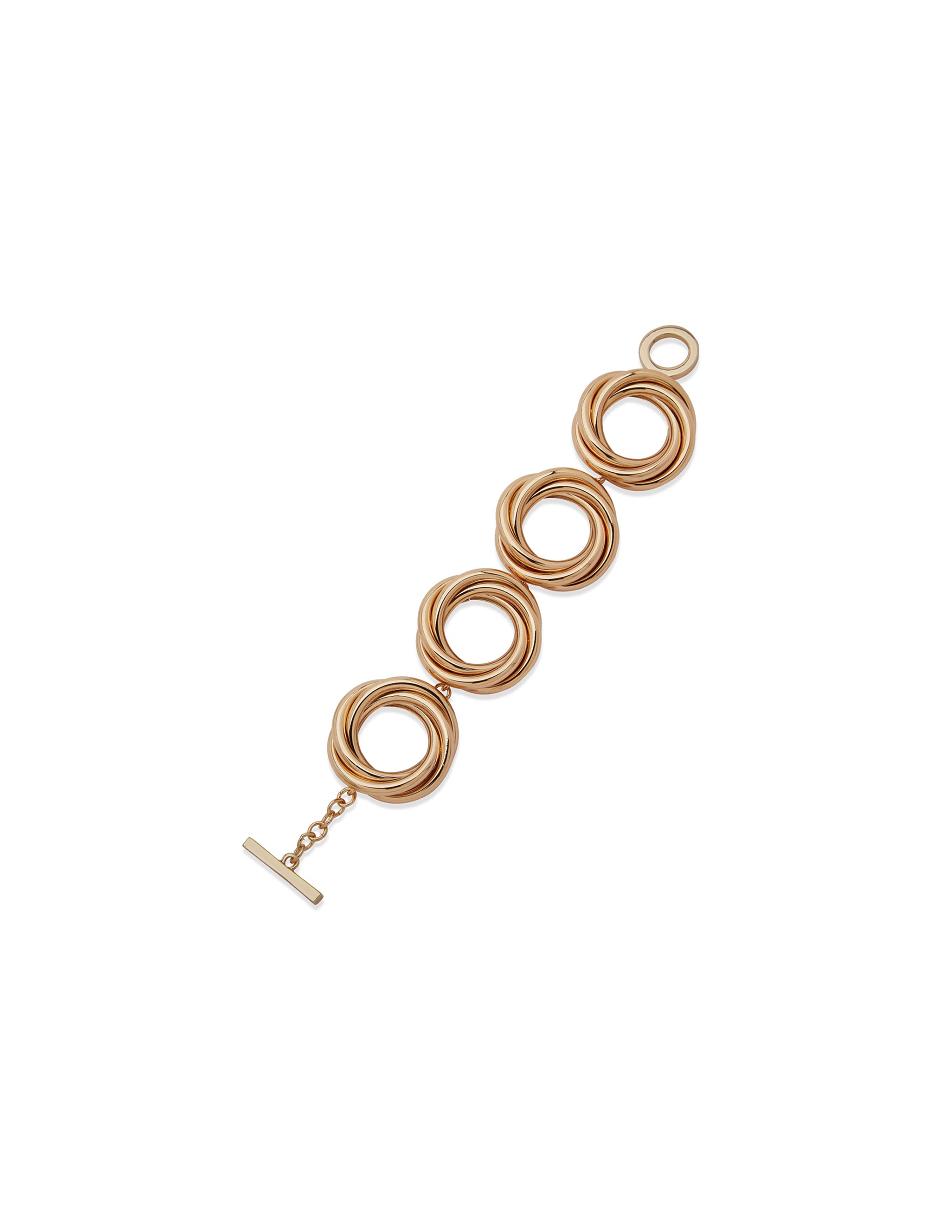 Anne Klein Loose Knot Flex Bracelet Gold | YAUGT15095