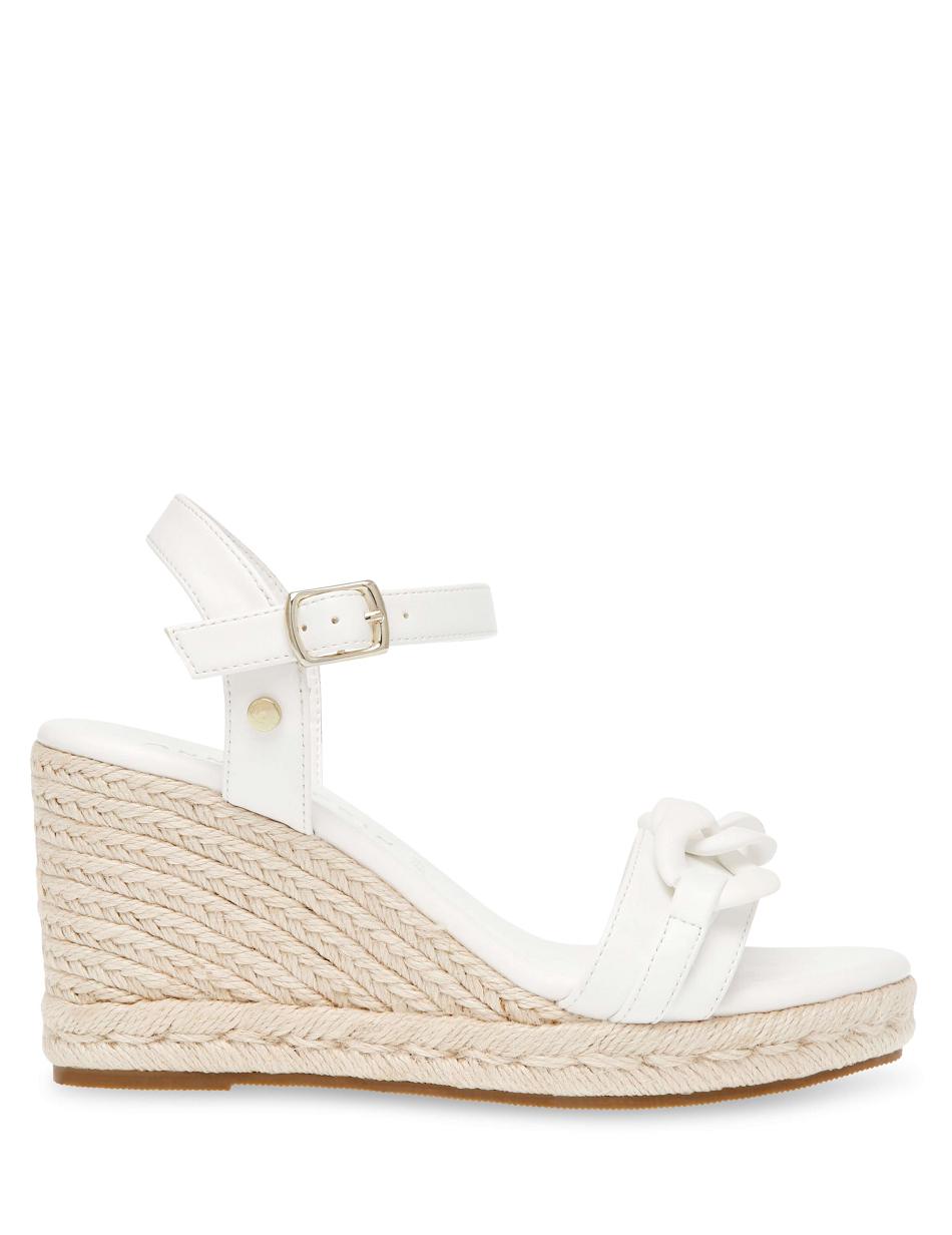 Anne Klein Melluso Dresss Wedges White | QAUUV23350