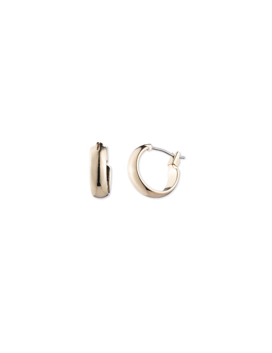 Anne Klein Mini Hoop Gold-Tone Earrings Gold | QAUUV50837