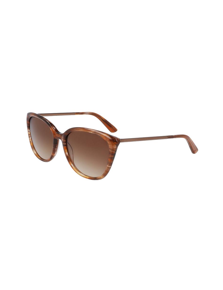 Anne Klein Mocha Combo Sunglasses Cat-Eye Beige | LAUSX31702