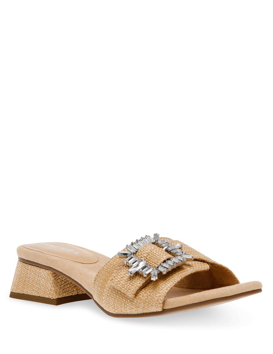 Anne Klein Nolita Dresss Sandals Beige | SAUVO52000