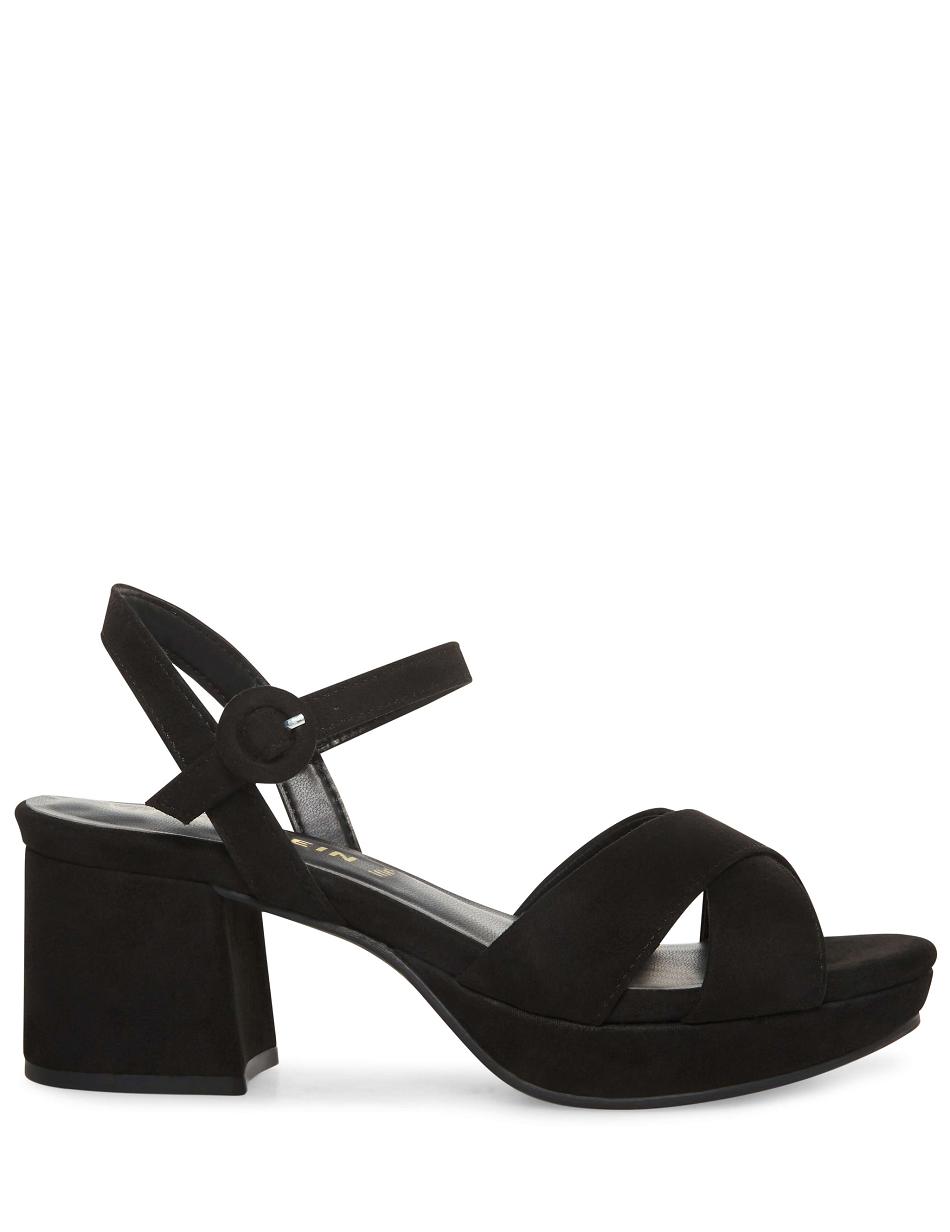 Anne Klein Peltz Dress Sandal Heels Black | FAUUI94198