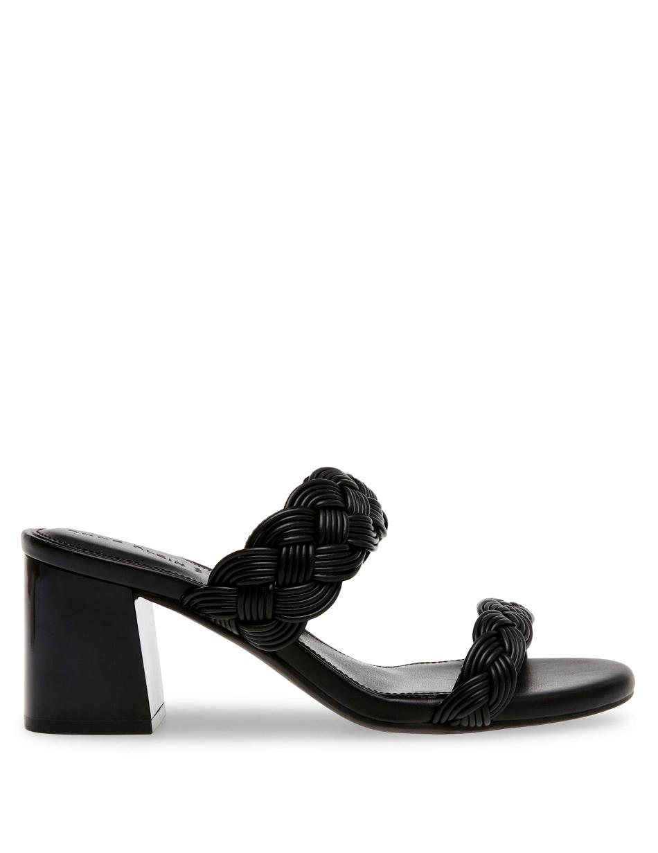 Anne Klein Reggie Dress Sandal Heels Black | PAUER70021