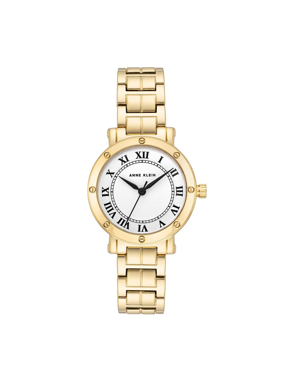 Anne Klein Roman Numeral Dial Bracelet Watch Metals Gold | BAUSO89162