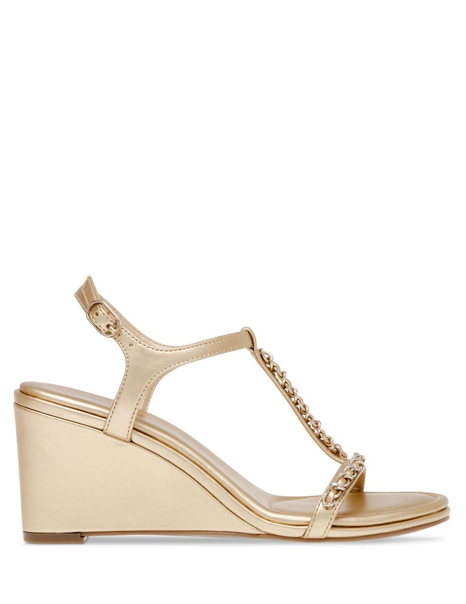 Anne Klein Sondra Wedges Platinum | SAUNY21256