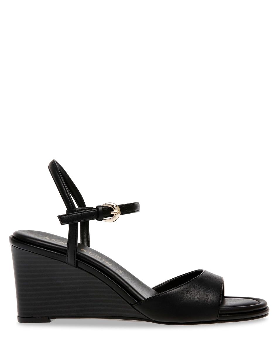 Anne Klein Sydnie Wedges Black | QAUWA96637