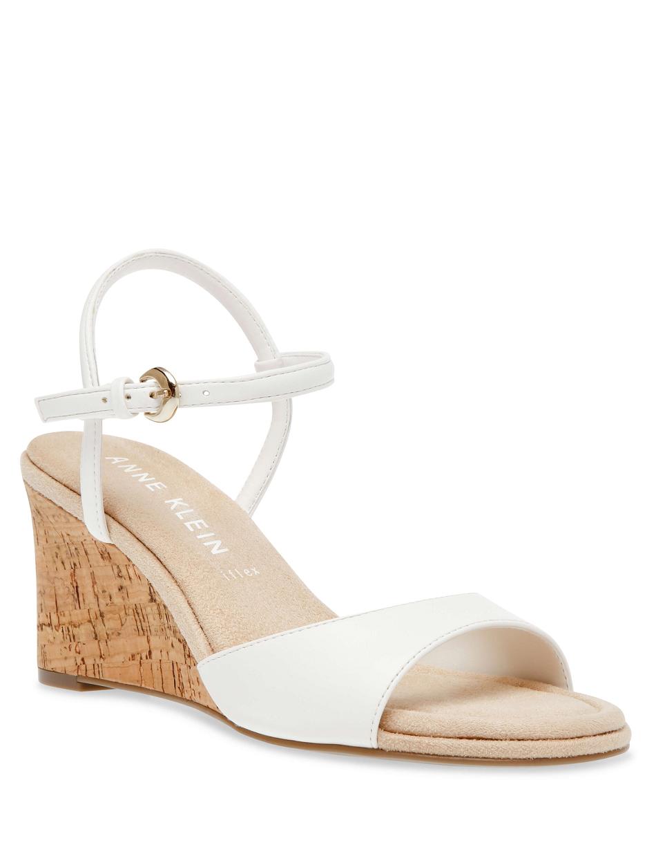 Anne Klein Sydnie Wedges White | MAUFT52879