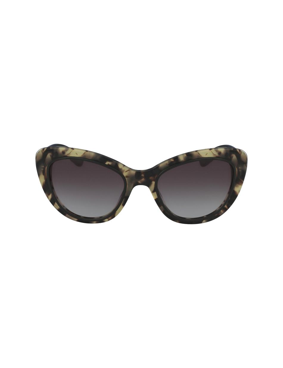 Anne Klein Tortoise Two-Tone Sunglasses Cat-Eye Grey | QAUWA77053