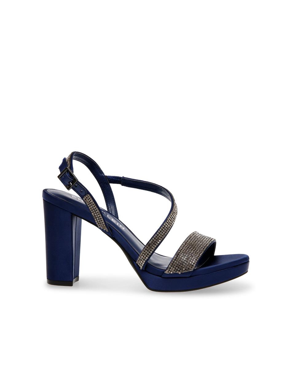 Anne Klein Veil Dress Sandal Heels Navy | GAUUC24484