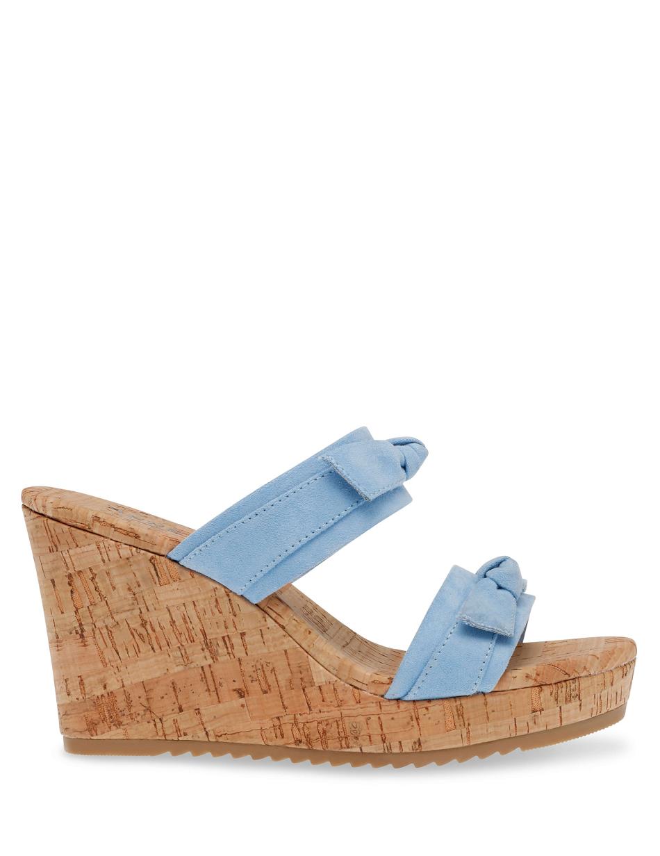 Anne Klein Wiona Wedges Blue | TAUWZ45062