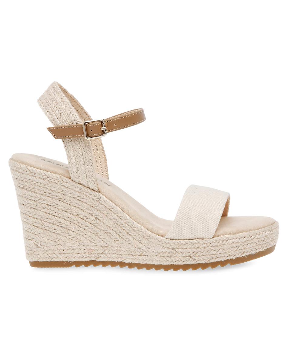 Anne Klein Wylie Wedges Cream | AUXBR57070