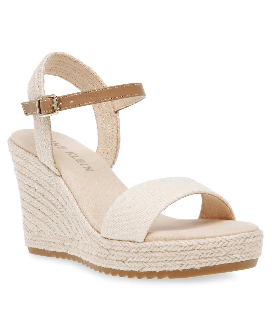 Anne Klein Wylie Wedges Cream | AUXBR57070