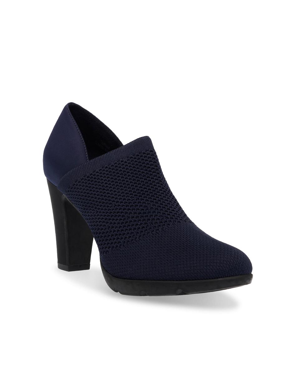 Anne Klein Xenom Heel Boots Navy | GAUUC29821